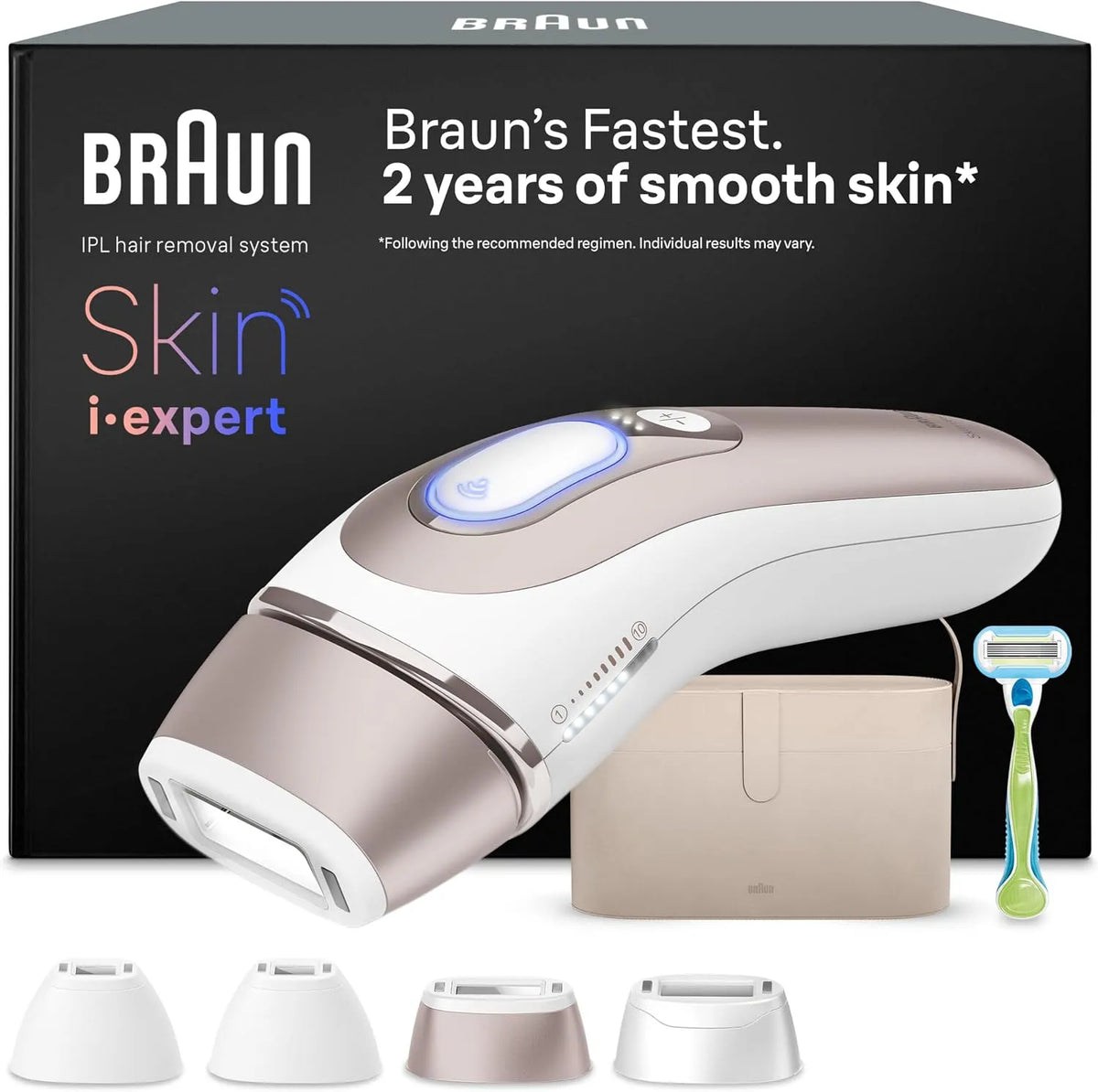 Braun PL7387 appareil d'épilation électrique pour femme, Rasoir, application, pour Epiler Jambes