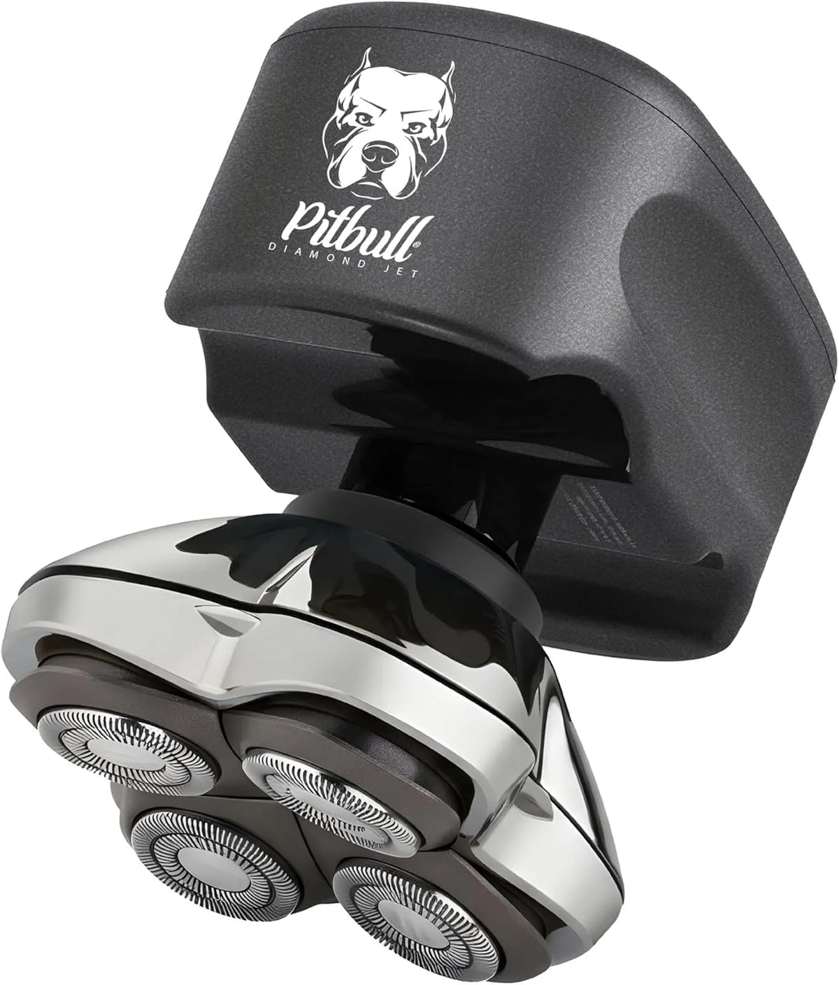 3SUM Rasoir, sans fil, pour hommes, PRO, Skull Shaver Pitbull Diamond Jet– Rasoir électrique tête et visage pour hommes
