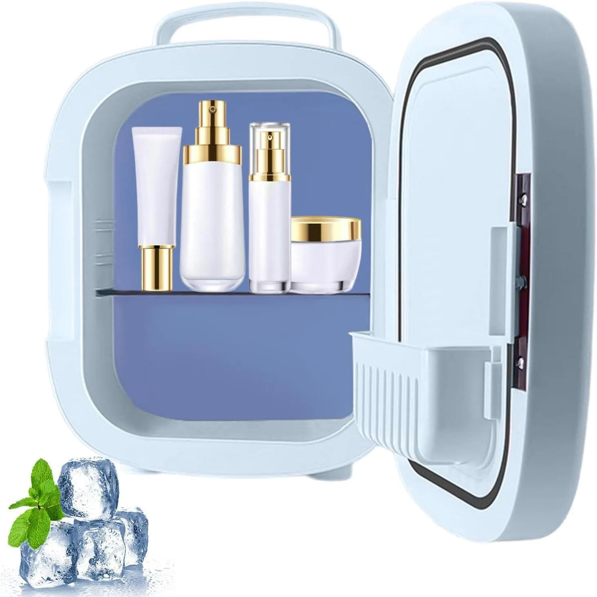 Réfrigérateur peau/4, 6 L, portable, éclairage LED