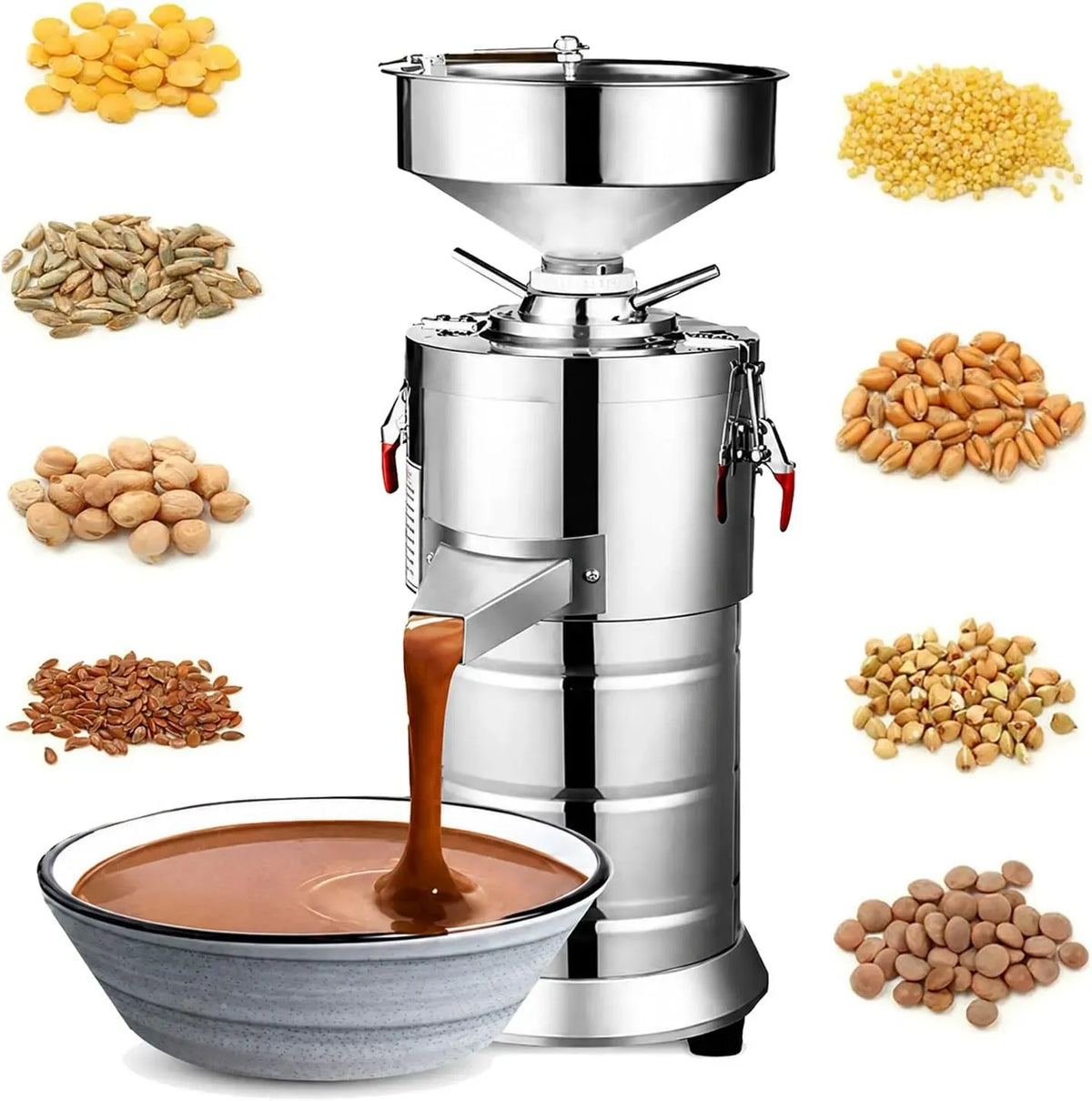 Machine de Beurre, Moulin, 1100 W, 15 kg, professionnel, pour Pâte de Sésame et Cacahuète