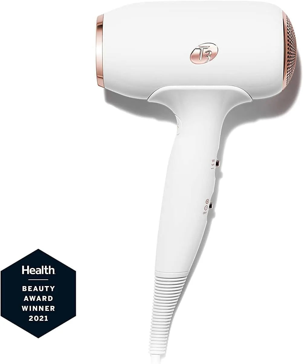T3 Fit Sèche cheveux pour usage professionnel Ionique Compact Séchage Rapide Léger et Ergonomique Lissage des Frisottis Plusieurs Combinaisons de