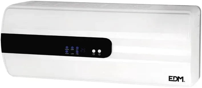 Radiateur électrique, 2000 W, appareil de chauffage, fonction chauffante, Chauffage en céramique divisé de 1000 à 2000 W avec télécommande
