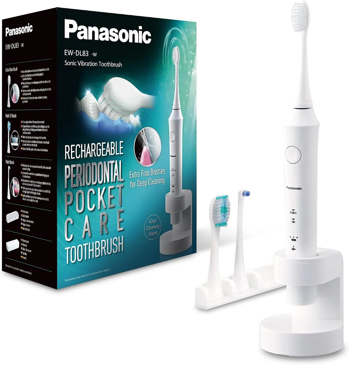 Panasonic EW-DL83 Brosse, brosse à dents rechargeable