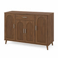 Aparador de madera contrachapada marrón 120cm x 40cm x 80cm