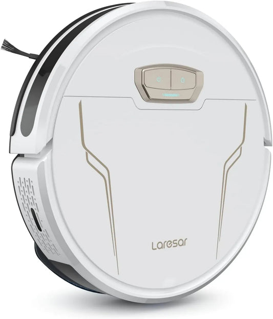 Robot aspirateur, Boost, Contrôle Intelligent par App, Aspirateur Ultra Mince Compact pour Poils d'animaux, 7.6 cm