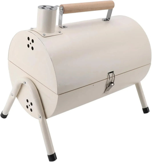 Four électrique, portable, gril, camping, blanc, Double Face pour le Camping, Gril à Charbon Portable