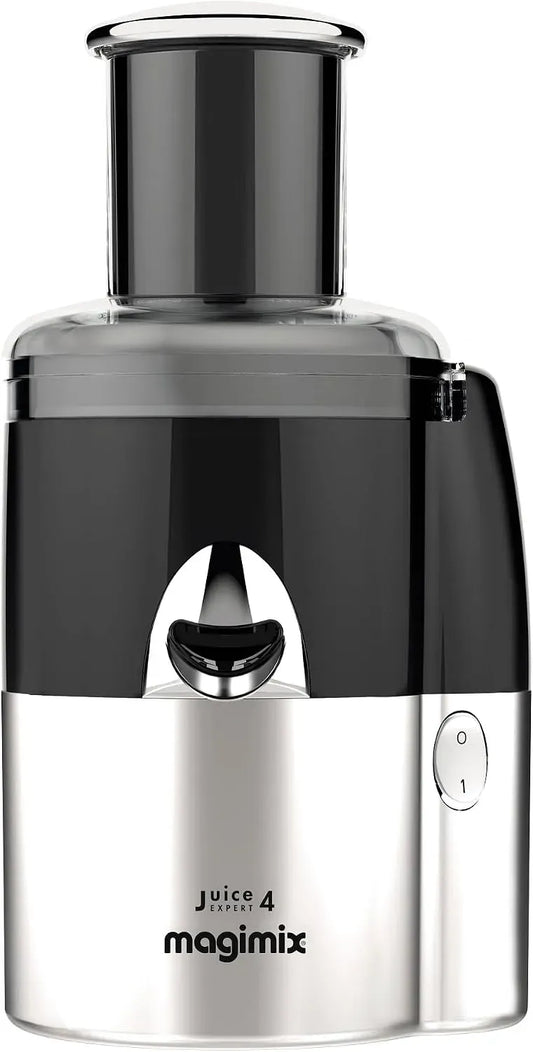 Extracteur de jus 4-en-1, professionnel, silencieux, noir, Juice Expert 4, Moteur Professionnel Ultra-Silencieux