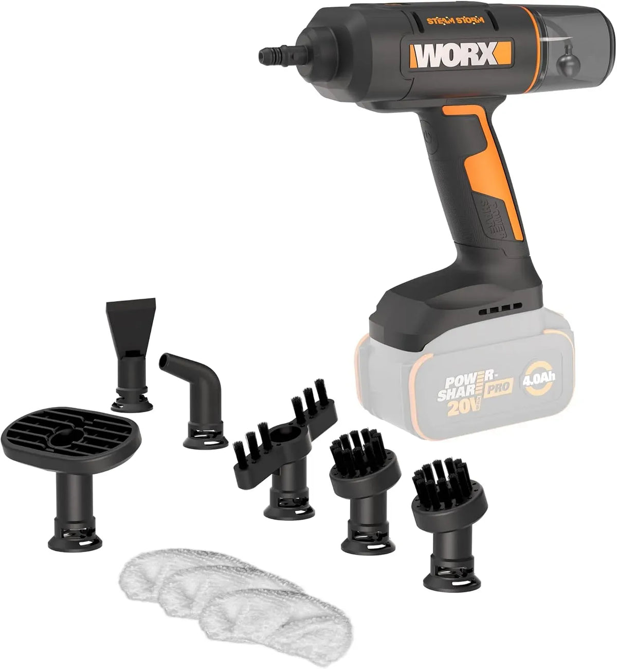 Radiateur électrique, 20 V, WORX, portable, vapeur