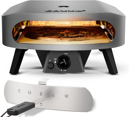 Four électrique à pizza, 17 pouces, 50 mbar, 8,0 kW
