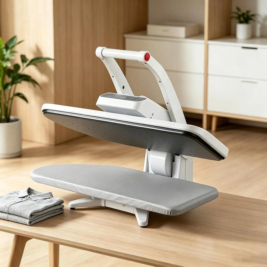 W 650 presse, presse à repasser vapeur, 650 x 240 mm, 1400 W, 50 kg, professionnel, revêtement antiadhésif, pour linge de lit