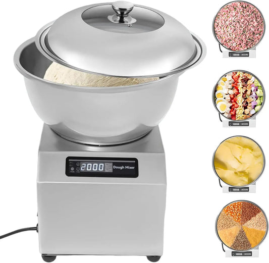 Machine à Pétrir, 8 Kg, 5 kg, minuteur, LED, Pétrin électrique