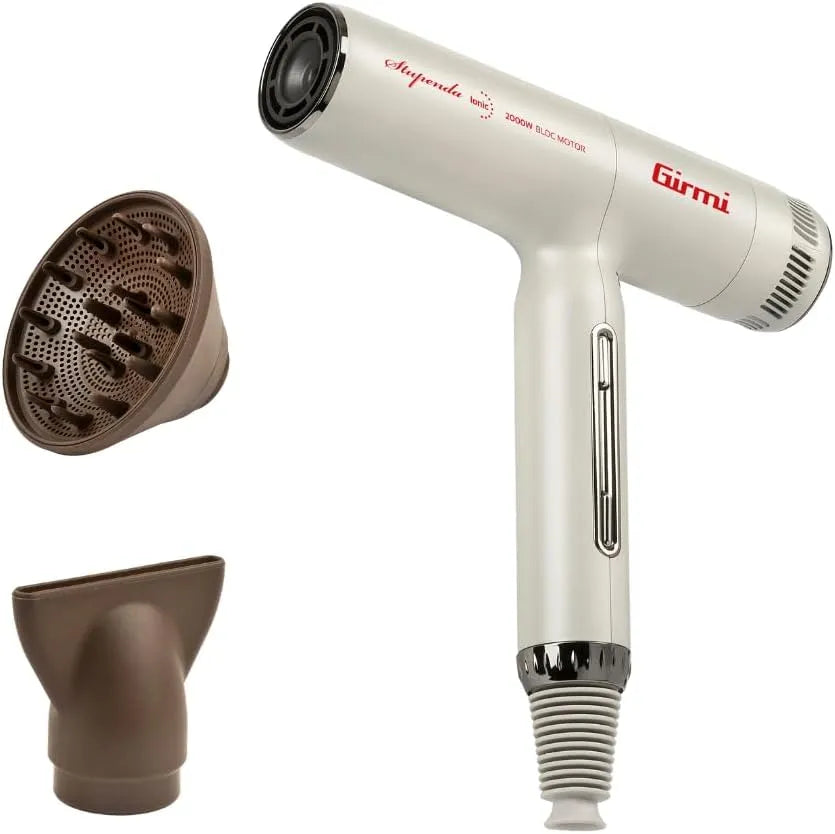PH93 diffuseur, 2000 W, 3 vitesses, professionnel, 2 zones de température, Girmi