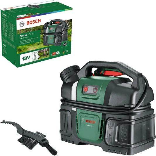 Bosch 18V-6 Nettoyeur haute pression, 6 L, 18 V, portable, grand réservoir, réservoir d'eau de 6 L, 8 réglages de pression