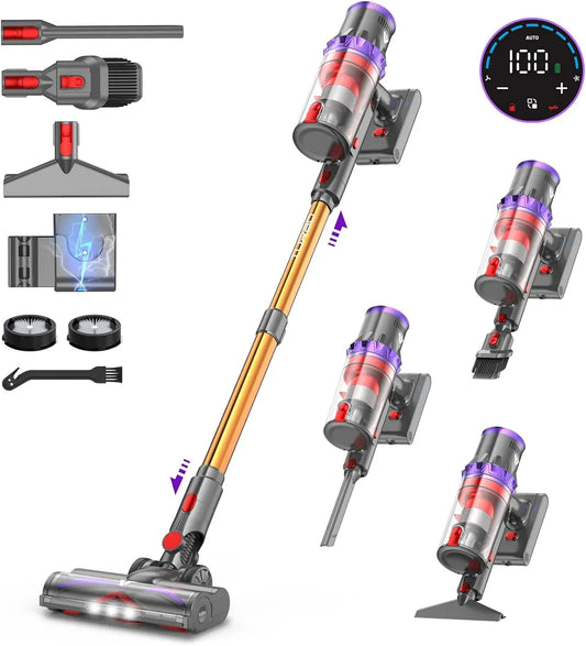 Aspirateur SU7 580W/55Kpa/75Mins, 580 W, tactile, Écrans Tactiles LED