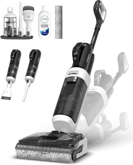 Aspirateur, FlashDry 85℃, Longue autonomie, Plat à 180°
