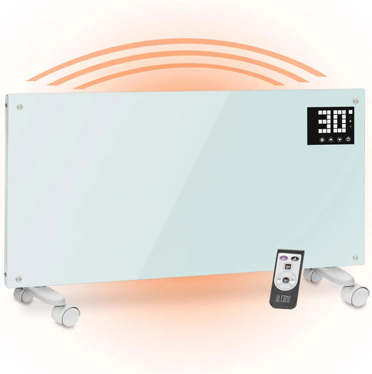 Radiateur électrique ECO 1000, 2000 W, 1000 W, minuteur, thermostat, faible consommation 2000 W