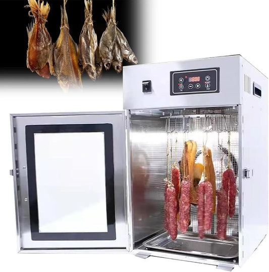 Séchoir, déshydrateur alimentaire, 800 W, tactile, minuteur, professionnel, pour saucisses
