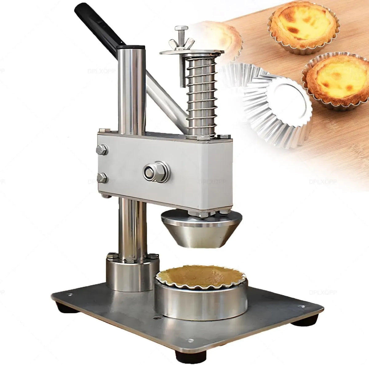 machine à tartelettes, Presse, stable, professionnel, acier inoxydable, pour tartes cohérentes