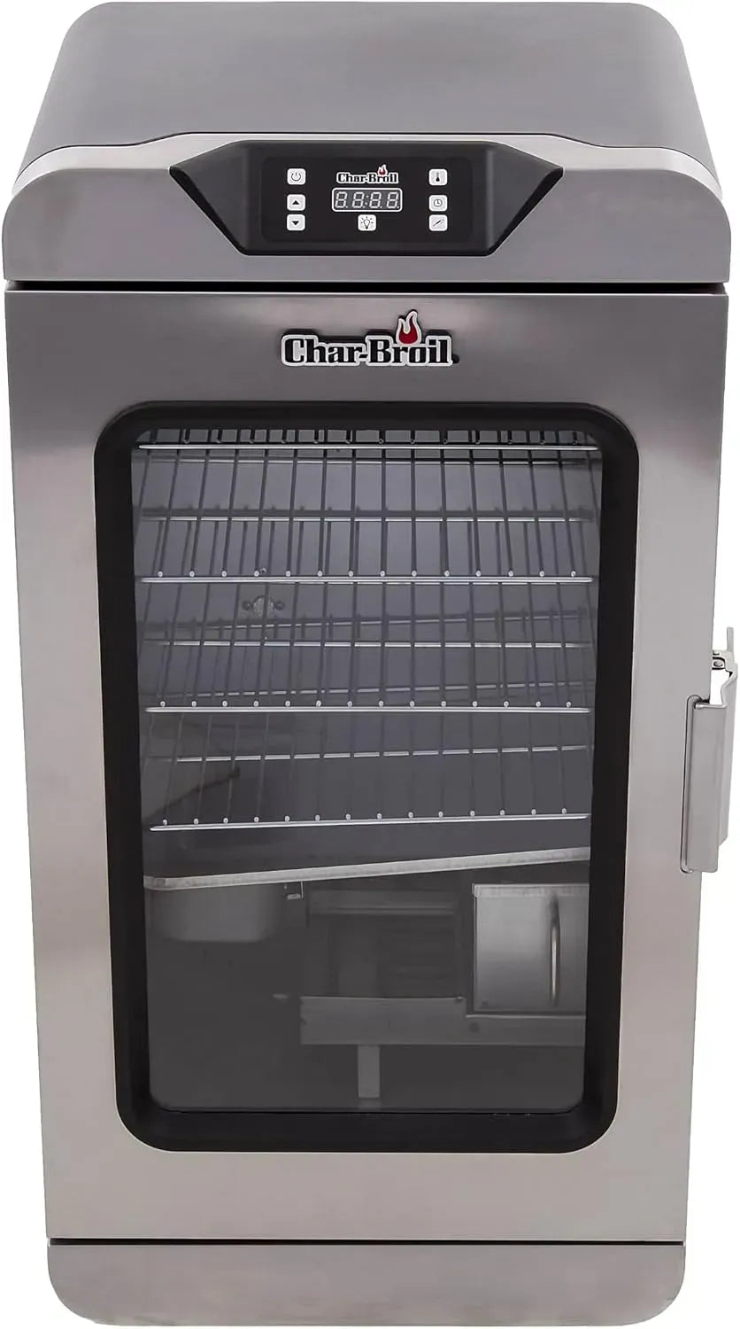 0 avec 4 Étagères de Fumage, Grande fenêtre avec éclairage intérieur, Char-Broil Fumoir Électrique Digital Smoker 2, Contrôle précis 37 à 135°C