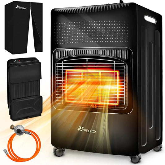 Radiateur électrique, 4200 W, TRESKO, portable, 3 niveaux