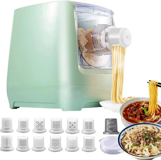 Machine à pâtes, 260 W, machine à nouilles, Machine À Pétrir Et À Faire des Nouilles 2 en 1
