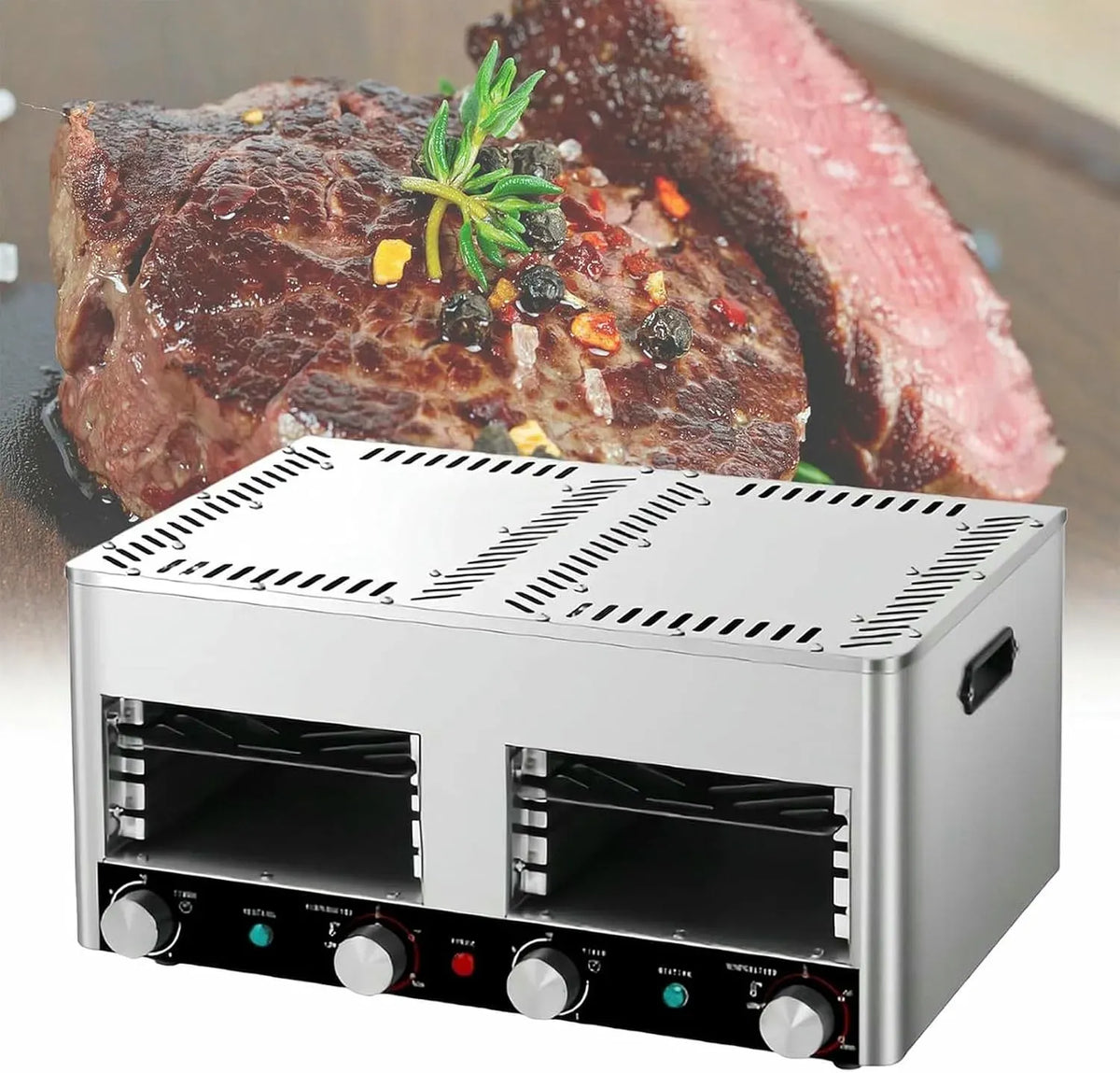 Four électrique, 110 V, portable, gril, professionnel, barbecue électrique sans fumée, Grill à steak électrique