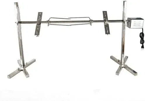 Barbecue, Moteur, 53 pouces, gril, acier inoxydable, pour Cochon De Lait Aiguille à Viande Spie Gril 53'