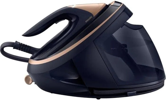 Philips PSG9050/20 Verrou de sécurité, semelle SteamGlide Elite, pour Arrêt automatique, Centrale vapeur PerfectCare série 9000, 3100 W, 9 bar