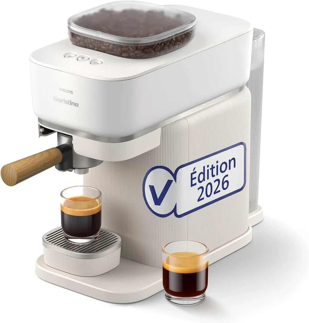 Philips BAR307/20 Machine à expresso, dalle IPS, blanc, 16 bars