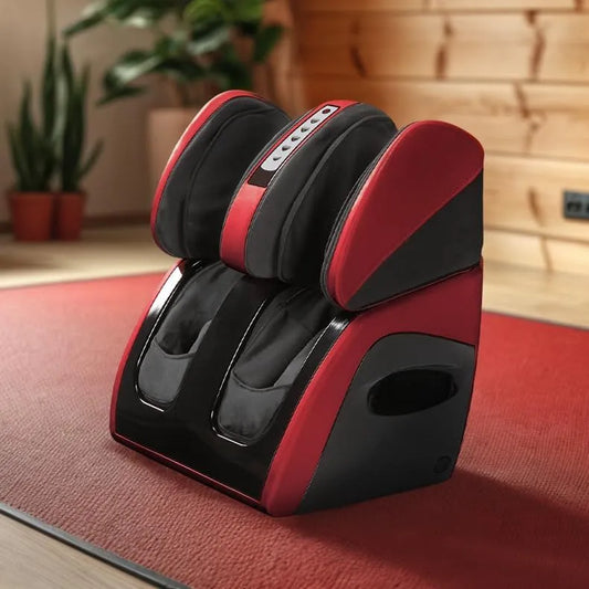 I 3 Masseur, fonction chauffante, rouge, pour Pieds, GLOBAL