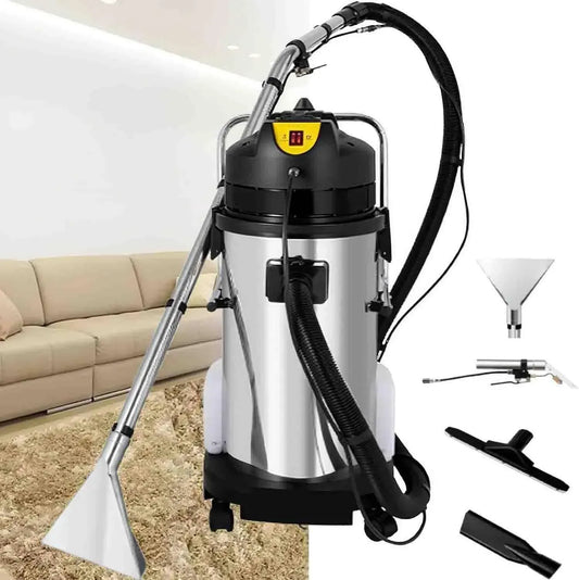 Aspirateur, 60 L, 1034 W, portable, professionnel, Machine de Nettoyage de Tapis Portable 3 en 1 de 1034 W