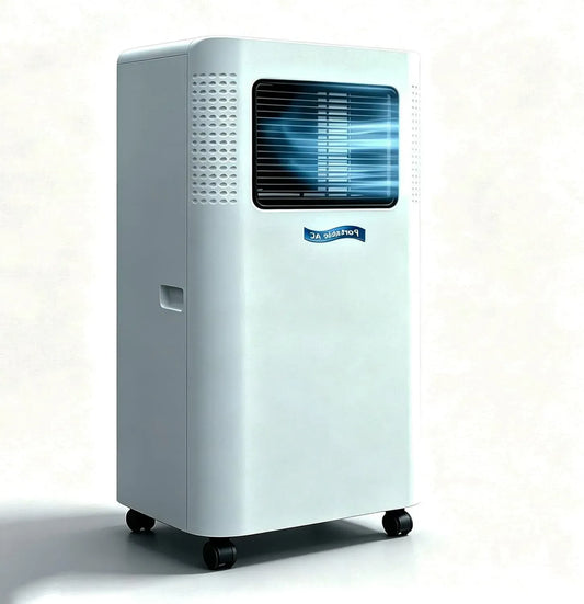 Climatiseur W 1 1.5P, 330 × 280 × 680 mm, 2600 W, roulettes de déplacement, décoration de salon, 4 roues