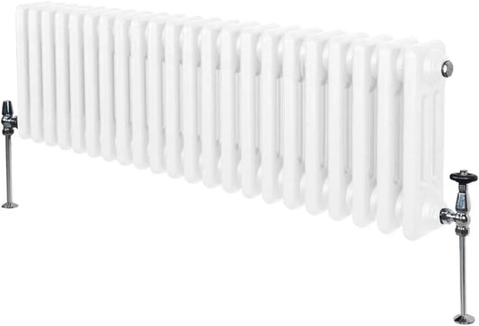 Radiateur électrique, 300 x 1192 mm, décoration de salon, blanc, Attaches Murales & Supports INCLUS
