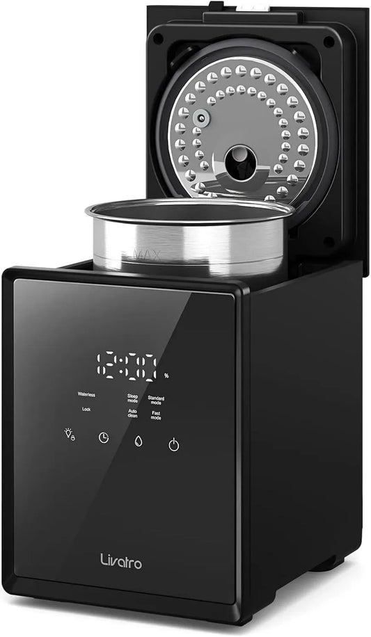 Humidificateur, 3 L, minuteur, acier inoxydable, pour la Maison
