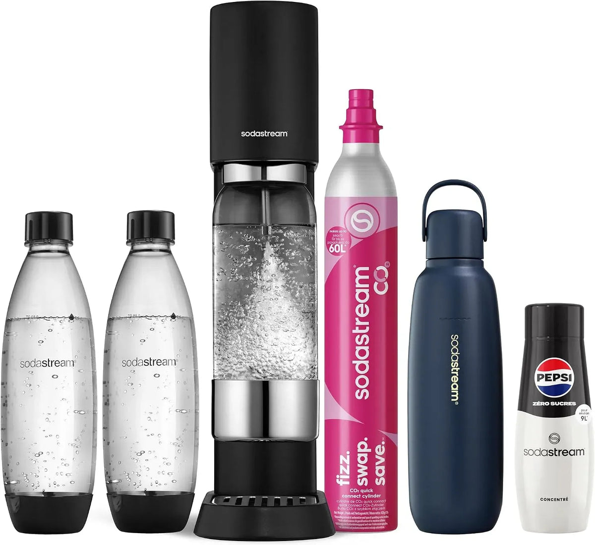 Machine à Eau, 1 L, 3 bouteilles, 60 L, acier inoxydable
