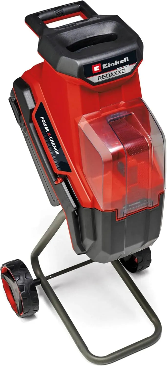 Einhell poussoir, PXC, Broyeur de végétaux à lames sans fil REDAXXO 36/25, 36 V, 25 mm, branches max, poignée de transport, sac 55 L