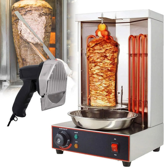 Rôtissoire verticale, 2400 W, gril vertical, professionnel, restaurant, Restaurants et Fast-Food
