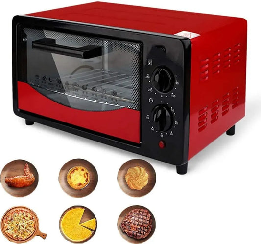Cuisinière avec four, 500 W, compact, verre