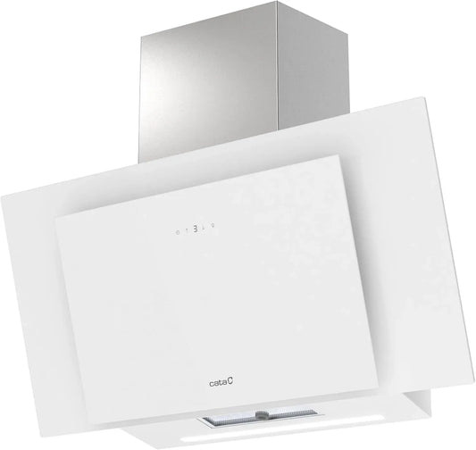 Cata EVO 600 m3/h Hotte aspirante, 60 cm, 983 m³/h, hotte de cuisine, silencieux, blanc
