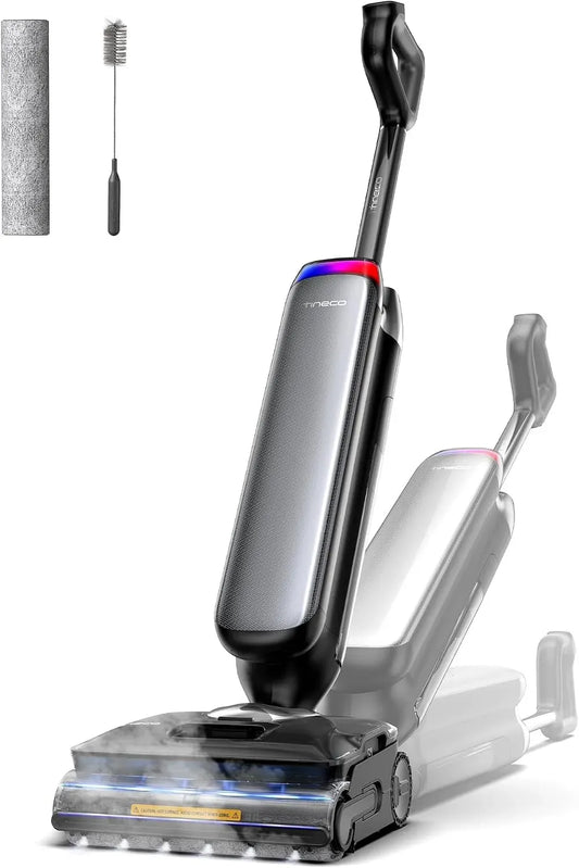 Nettoyeur vapeur 90Min, 45 dB, FlashDry et SilentDry inférieur à 45dB, sortie 99°C
