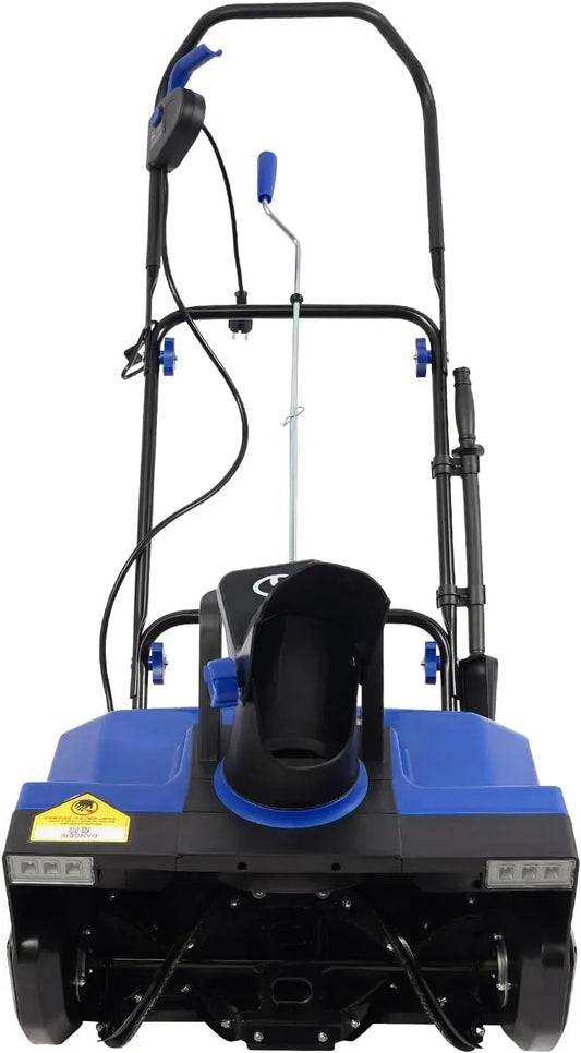 lance-neige et éclairage LED, dispositif de déneigement pour cour et trottoir, Souffleuse à neige électrique 2400 W, traîneau à neige électrique avec