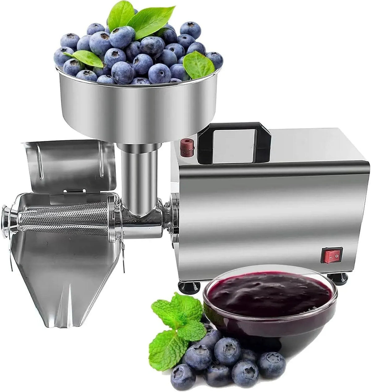 Machine à Confiture, Machine à tamiser, Machine à Sauce, professionnel, acier inoxydable, pour purées de tomates