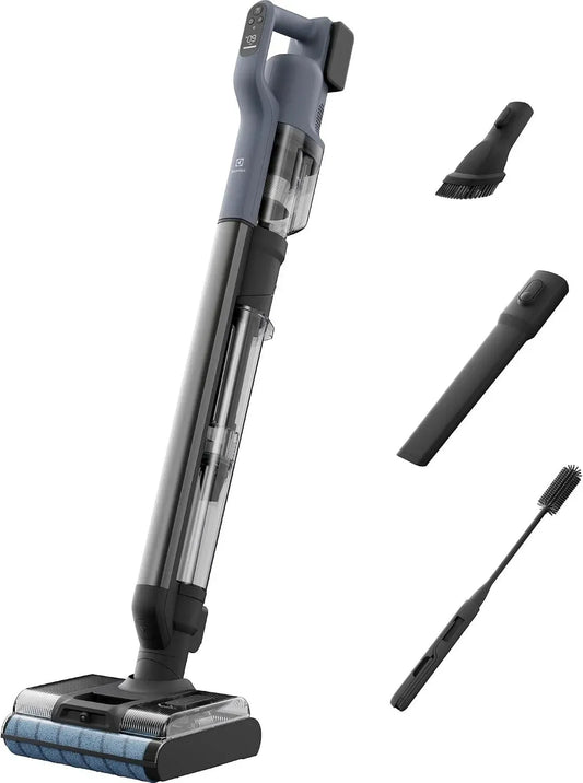 Electrolux EW82U1DB 2-en-1 Aspirateur, bleu, Autonomie jusqu'à 35 min, 800 Wet&Dry