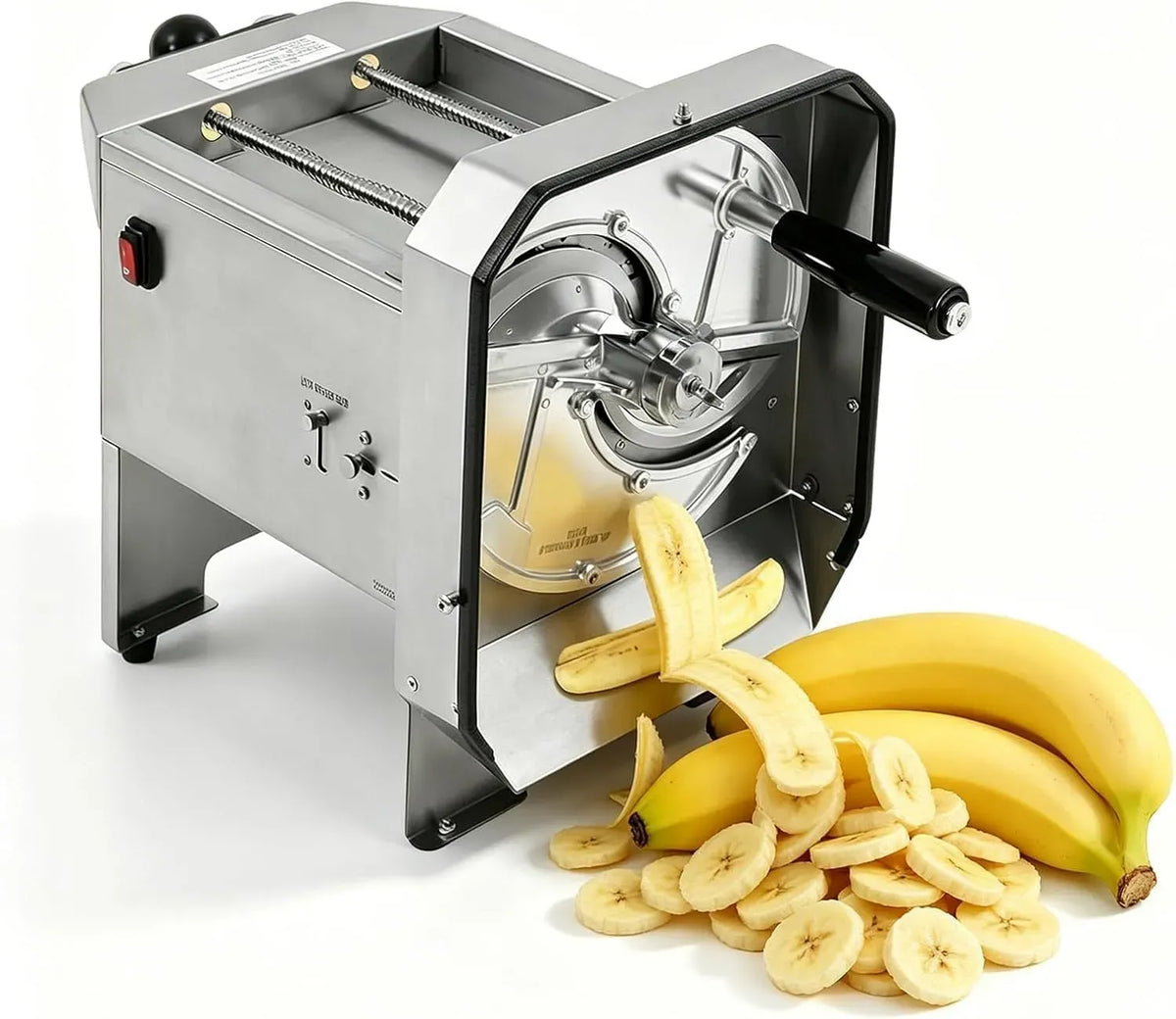 Trancheuse électrique aliments, couper les concombrescarottes, pour à trancher les bananes professionnelle, restaurants et bars à boissons