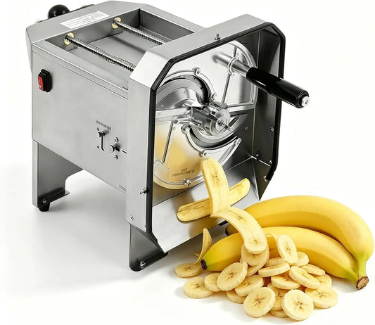 Trancheuse électrique aliments, couper les concombrescarottes, pour à trancher les bananes professionnelle, restaurants et bars à boissons