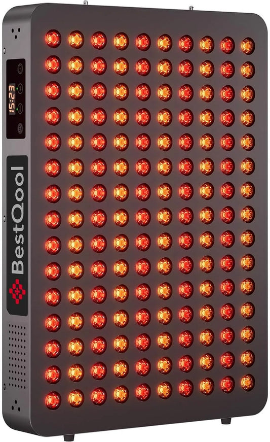 Appareil, 250 W, rouge, LEDs, BestQool Appareil à Lumière Rouge