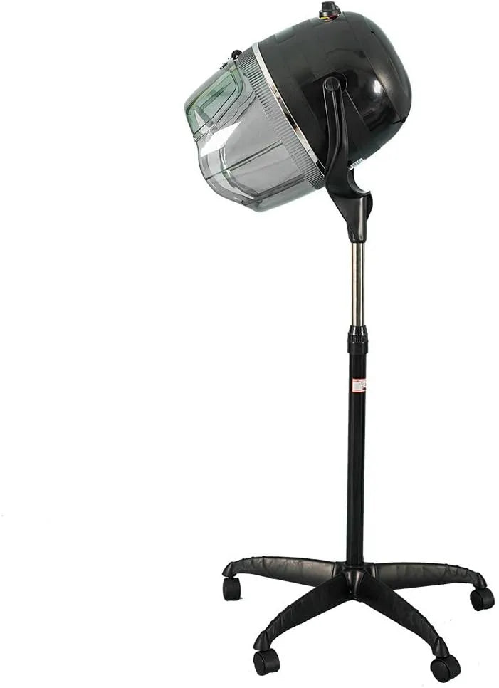 Casque, 950 W, minuteur, décoration de salon, professionnel, fonction chauffante, noir, pour salon de Coiffure