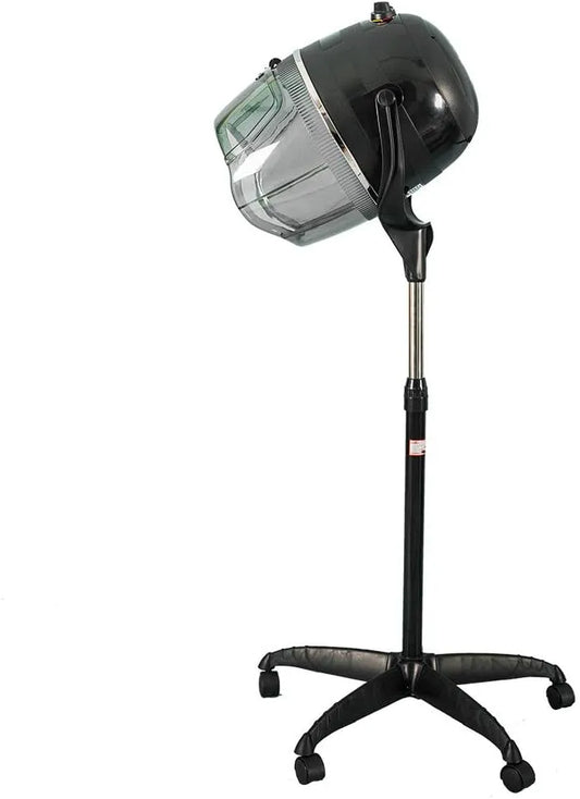Casque, 950 W, minuteur, décoration de salon, professionnel, fonction chauffante, noir, pour salon de Coiffure