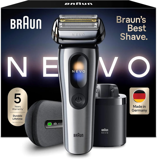 Braun NEVO17005C 7-en-1 Rasoir, Rasoir Electrique Homme NEVO17005C