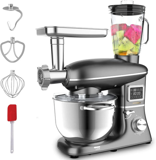 Blender, 6.2 L, 1500 W, HYUNDAI, Robot pâtissier multifonctions 1500W Bol 6